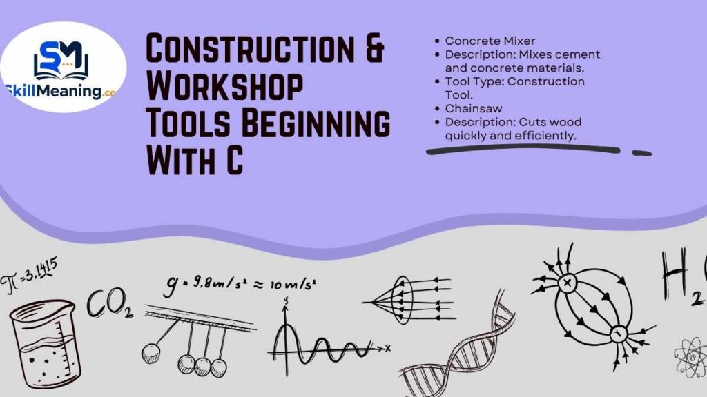 Construction & Workshop Tools Beginning With C