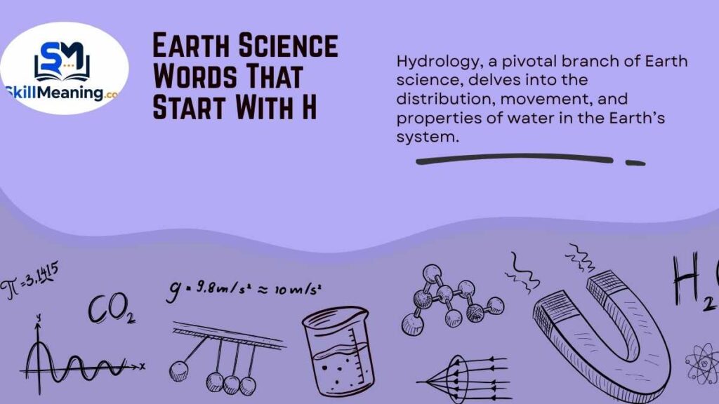 Earth Science Words That Start With H