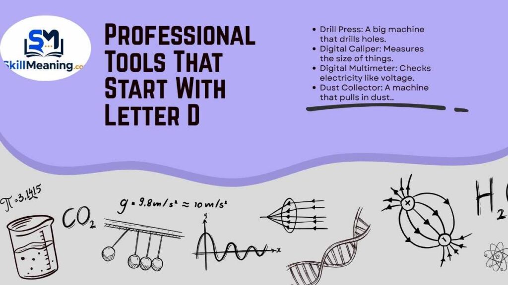 Professional Tools That Start With Letter D