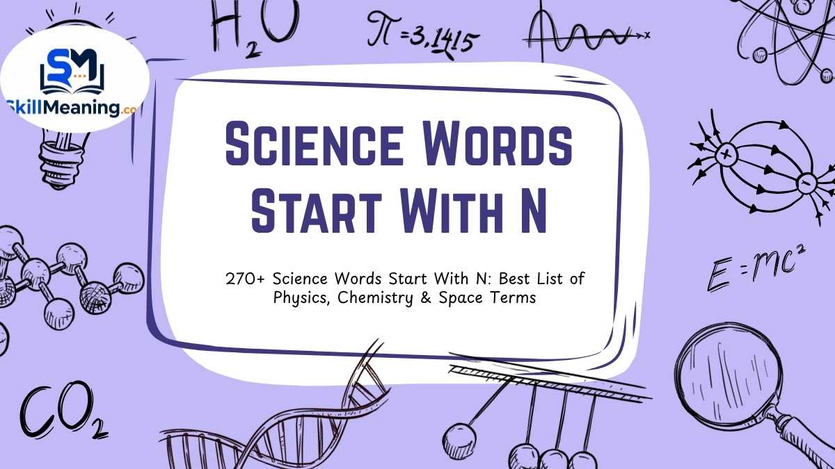 Science Words Start With N