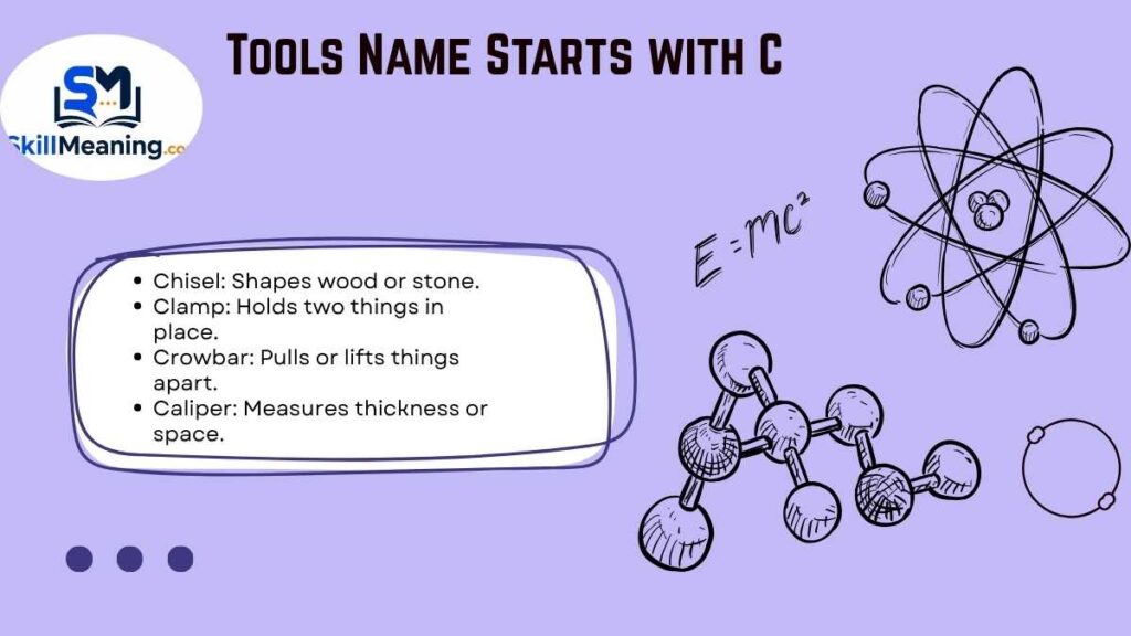 Tools Name Starts with C