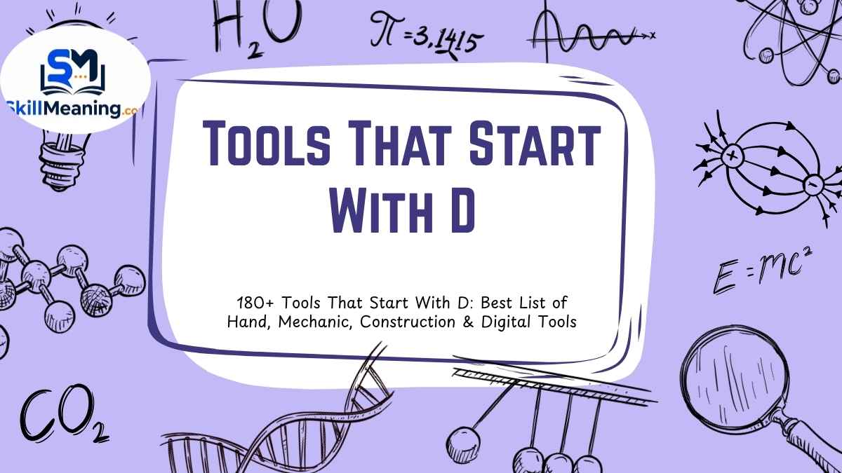 Tools That Start With D