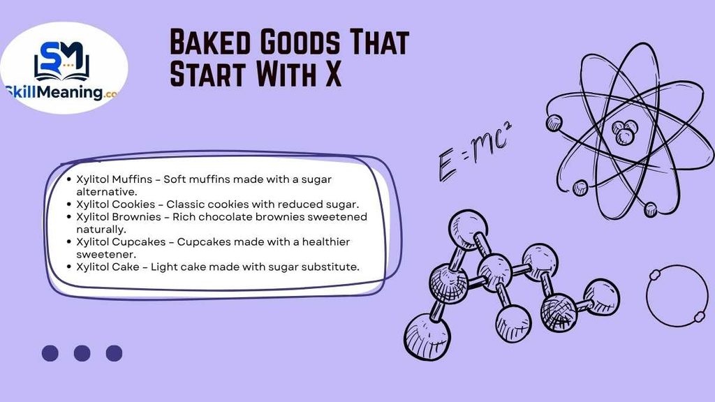 Baked Goods That Start With X