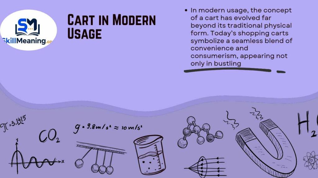 Cart in Modern Usage
