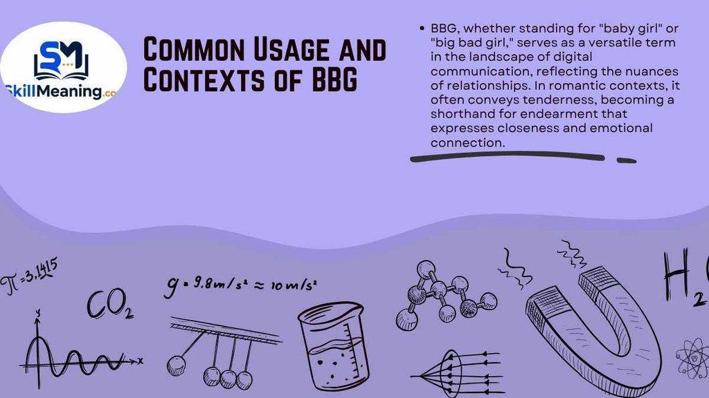 Common Usage and Contexts of BBG