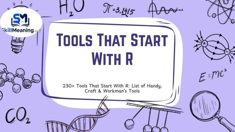 Tools That Start With S