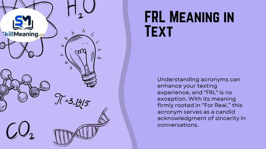 FRL Meaning in Text
