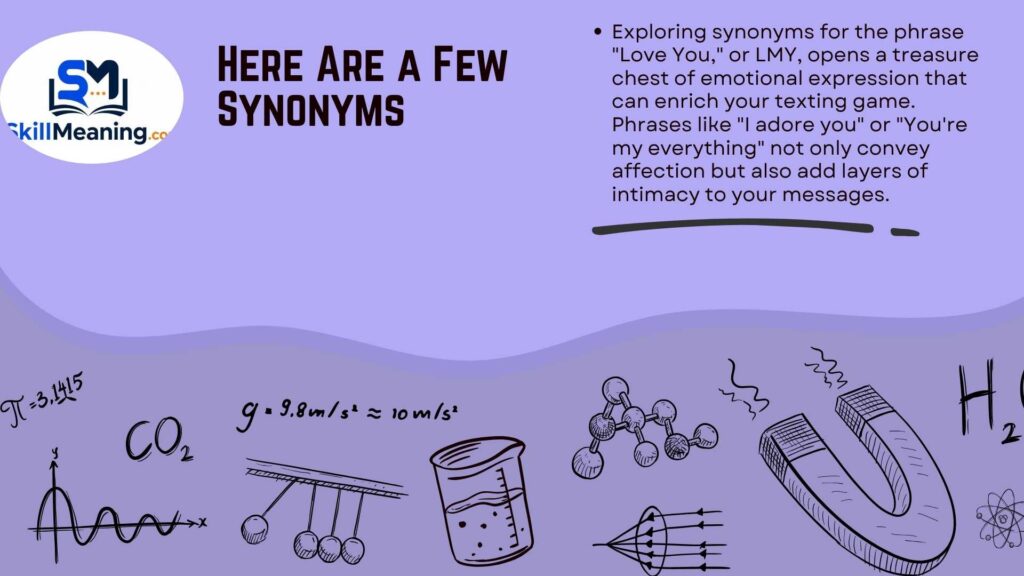 Here Are a Few Synonyms
