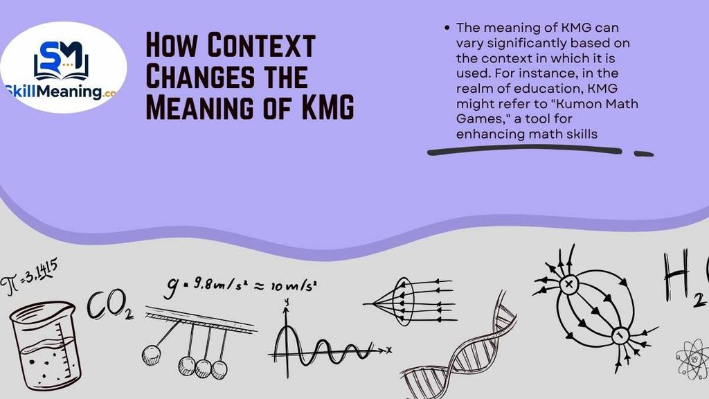 How Context Changes the Meaning of KMG