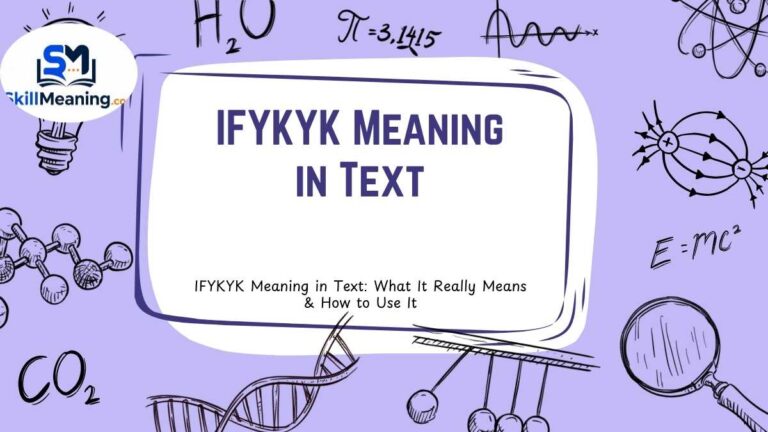 IFYKYK Meaning