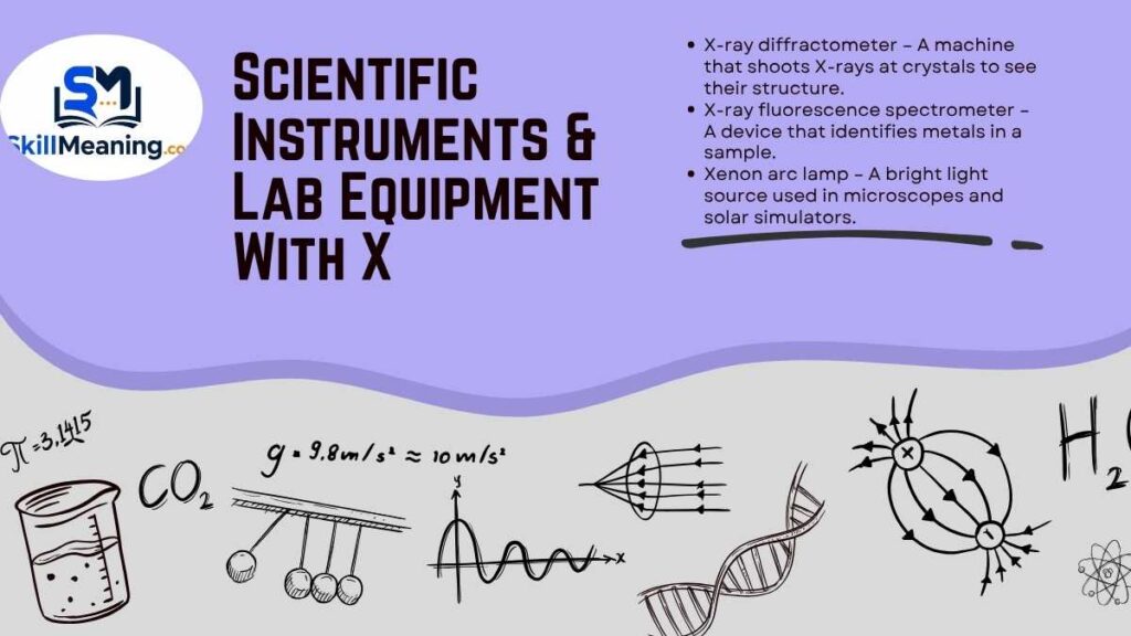 Scientific Instruments & Lab Equipment With X