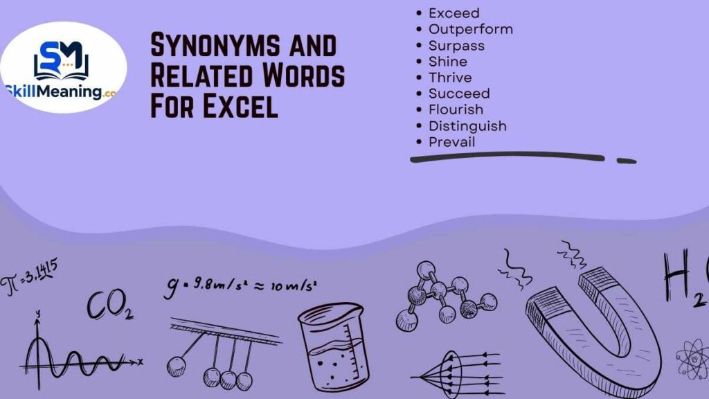 Synonyms and Related Words For Excel