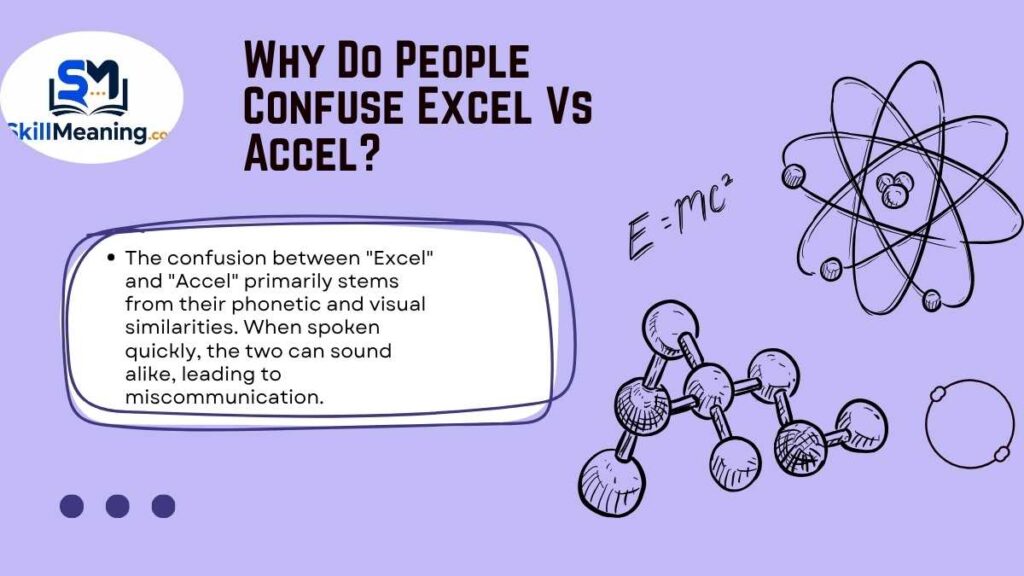 Why Do People Confuse Excel Vs Accel