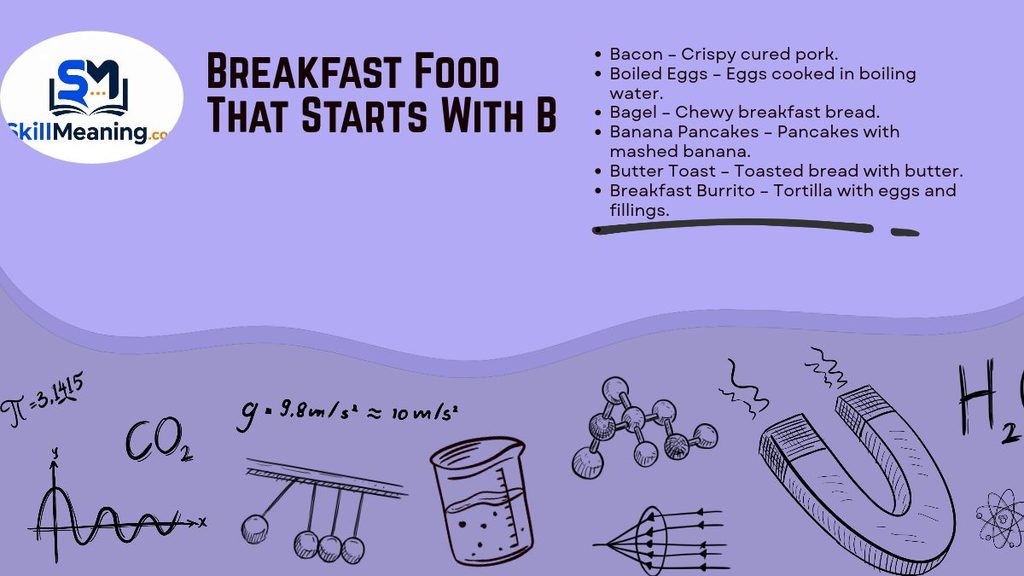 Breakfast Food That Starts With B