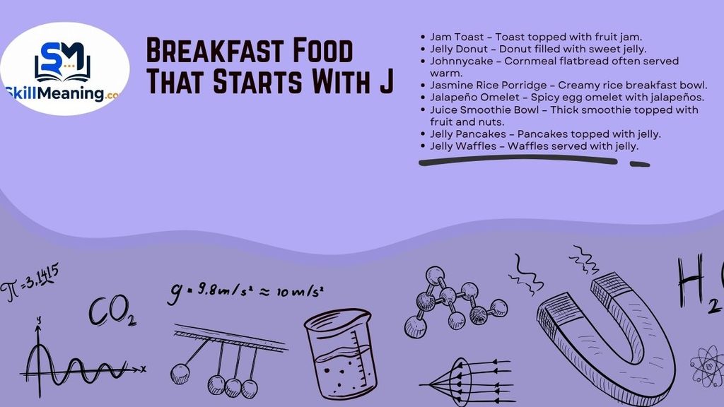 Breakfast Food That Starts With J