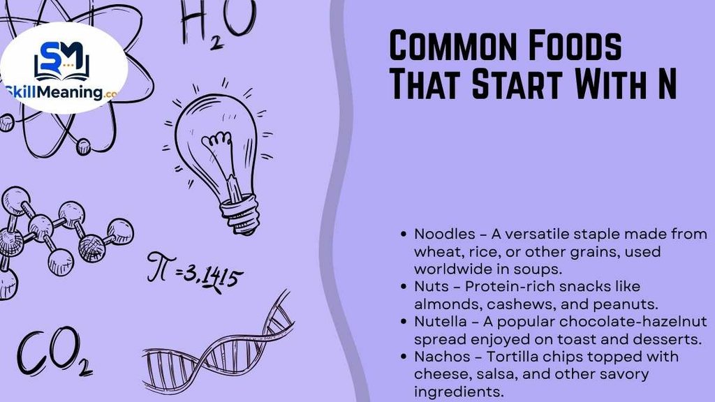 Common Foods That Start With N