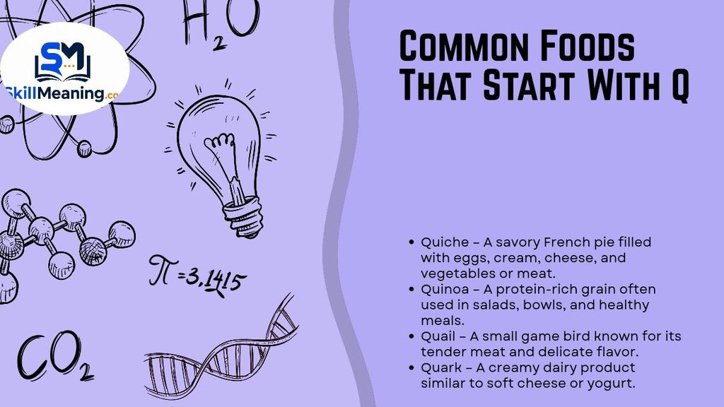 Common Foods That Start With Q