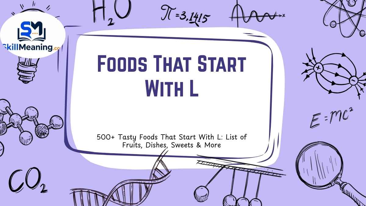 Foods That Start With L