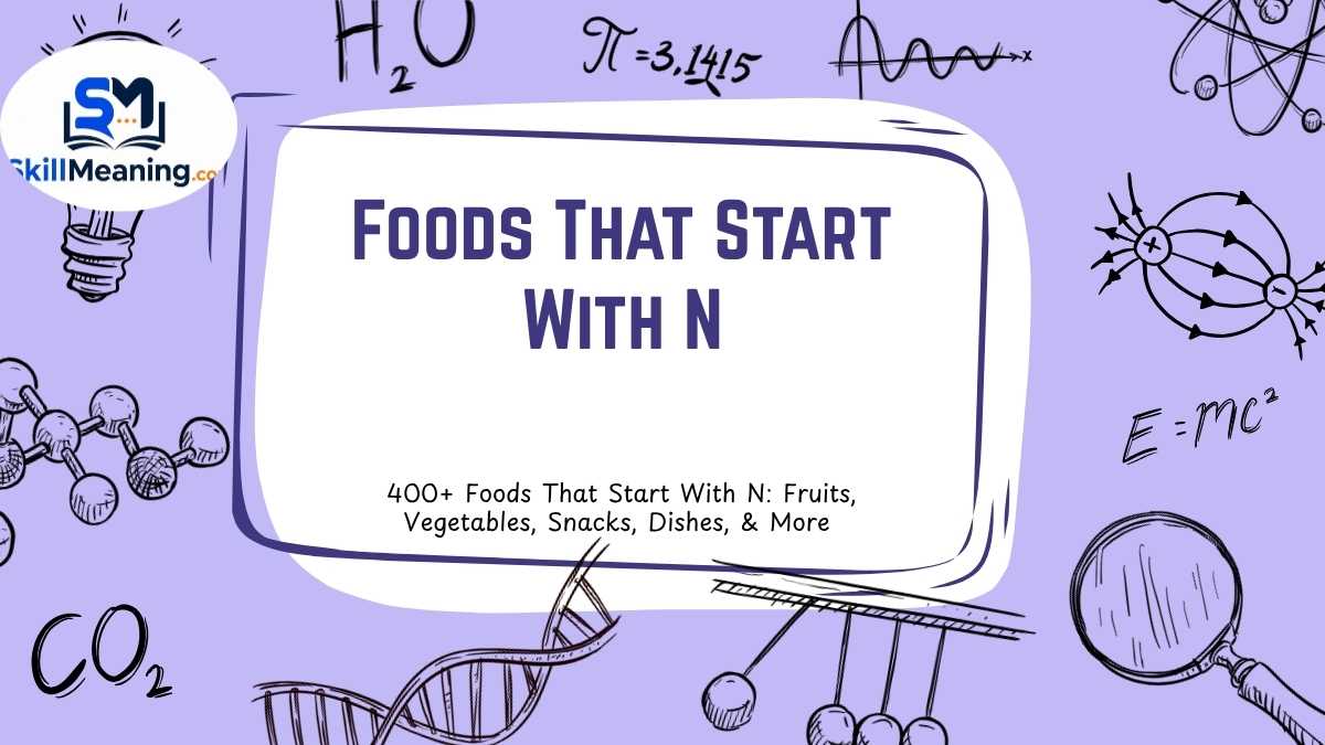 Foods That Start With N