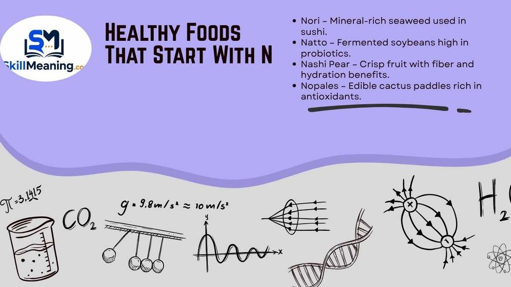 Healthy Foods That Start With N