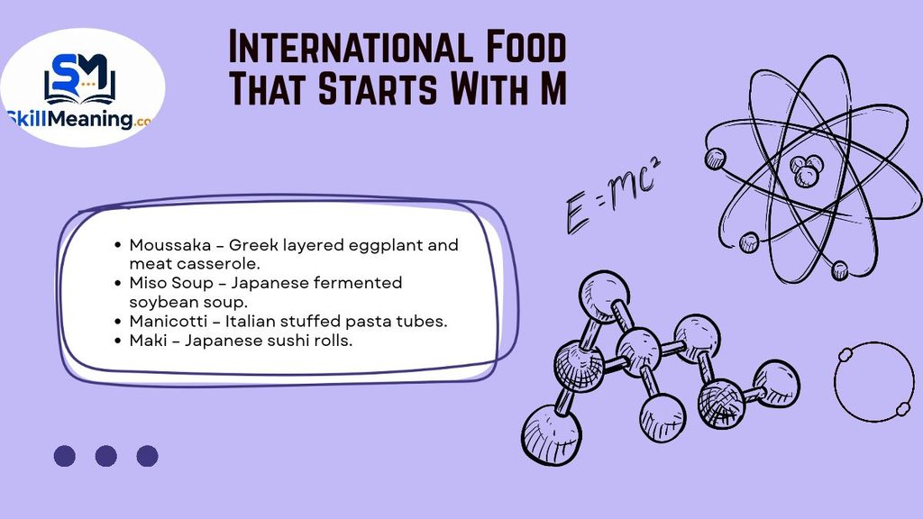International Food That Starts With M