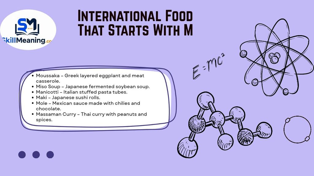 International Food That Starts With M