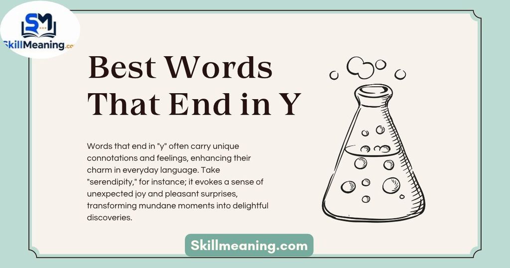 Best Words That End in Y