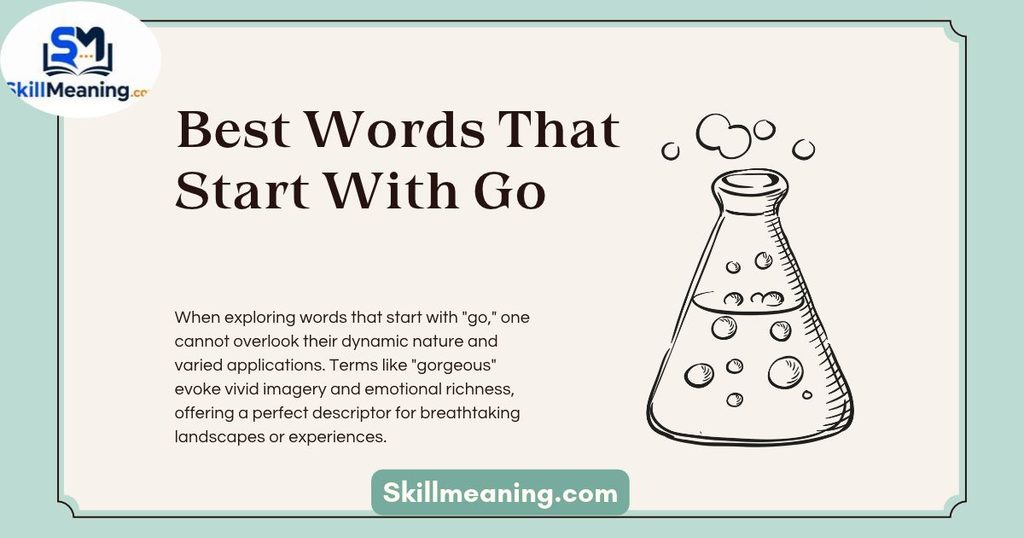 Best Words That Start With Go