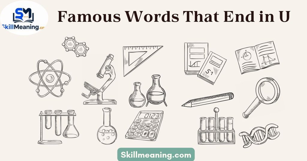 Famous Words That End in U