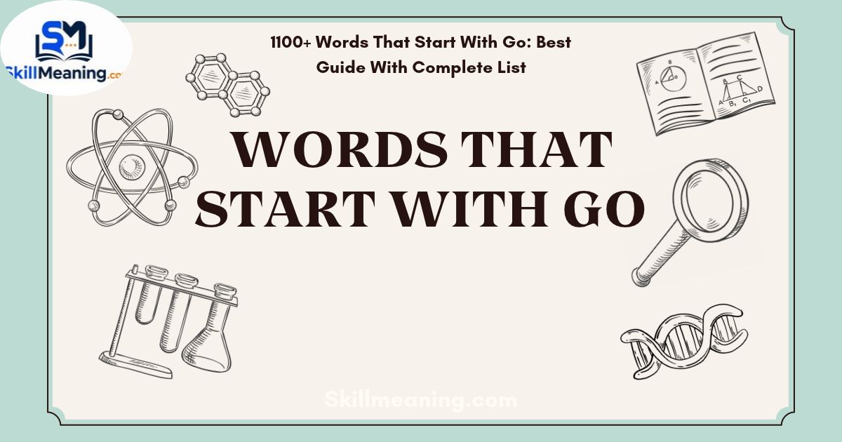 Words That Start With Go